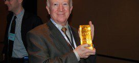 Lorimer Wilson with Gold Bar