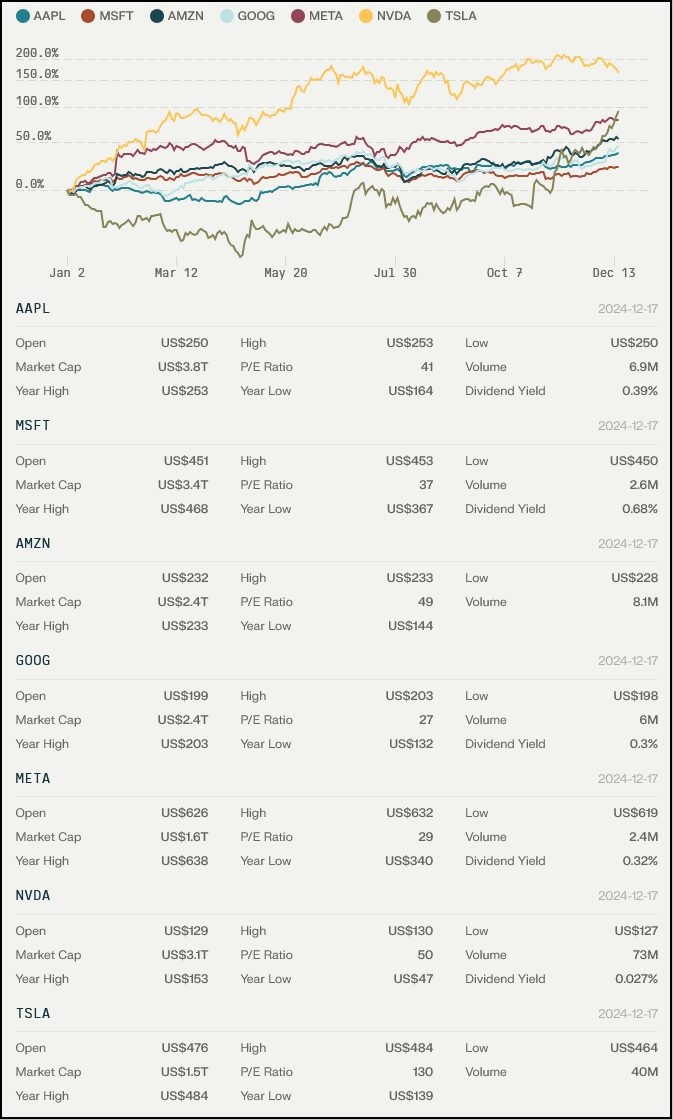 AI and the Magnificent 7-1-Year Stock Chart-2024-12-17